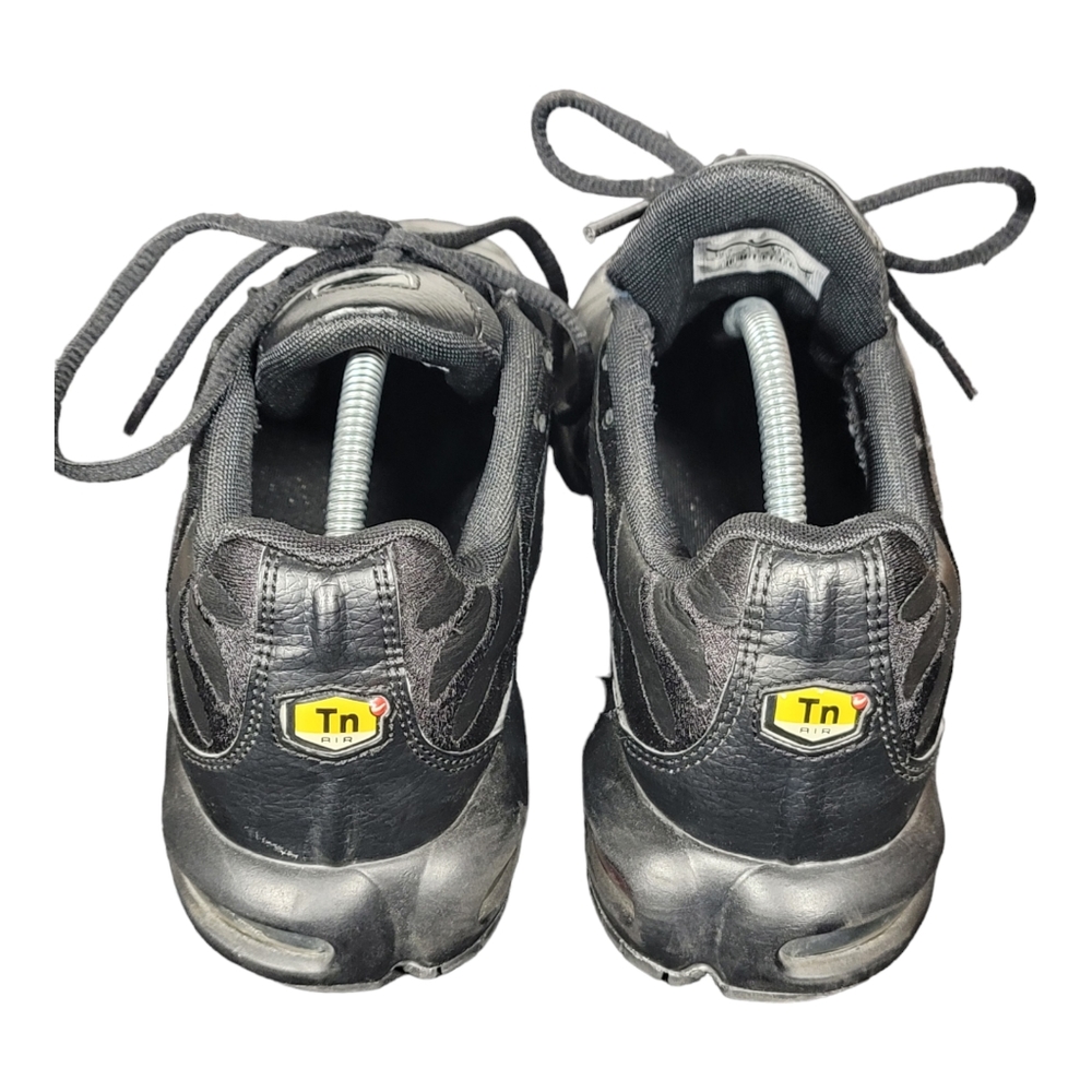 Nike Air Max Plus TN Triple Black Men’s Sz 10.5 Sneakers AJ2029-001 SB7 - Picture 6 of 10